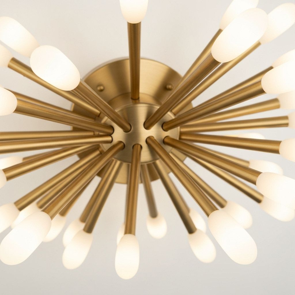 Brushed Gold Lighting