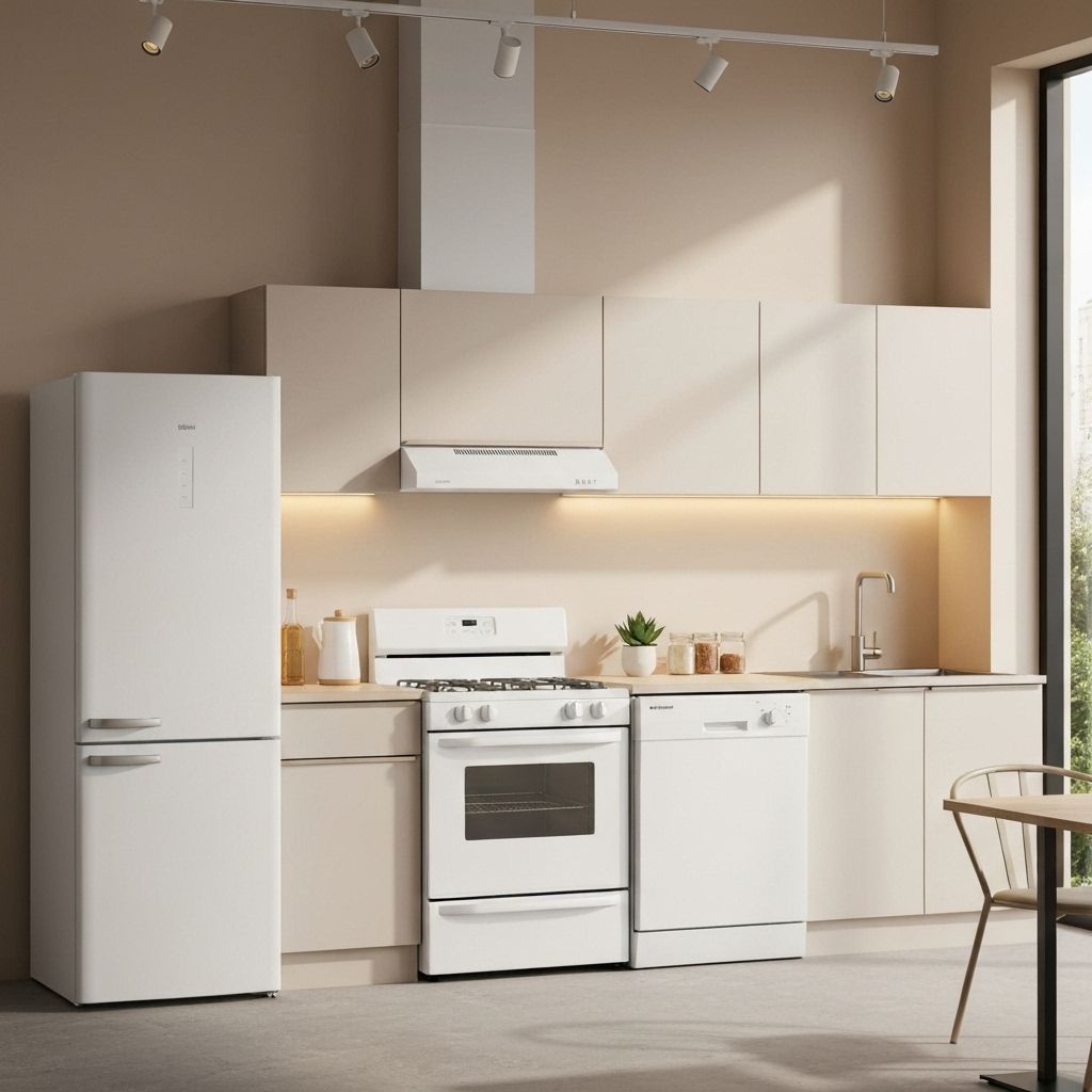 Cafe Matte White Appliances